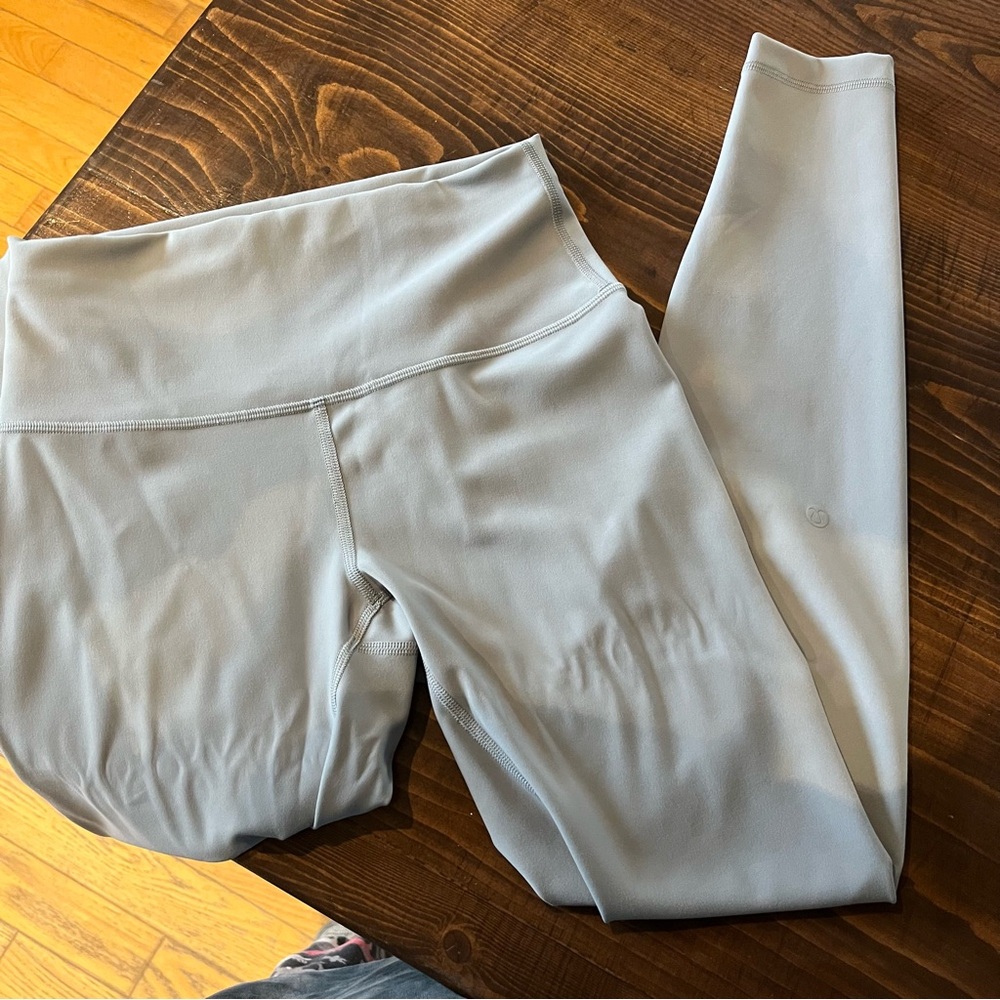 Light Dusty Blue Lululemon Leggings